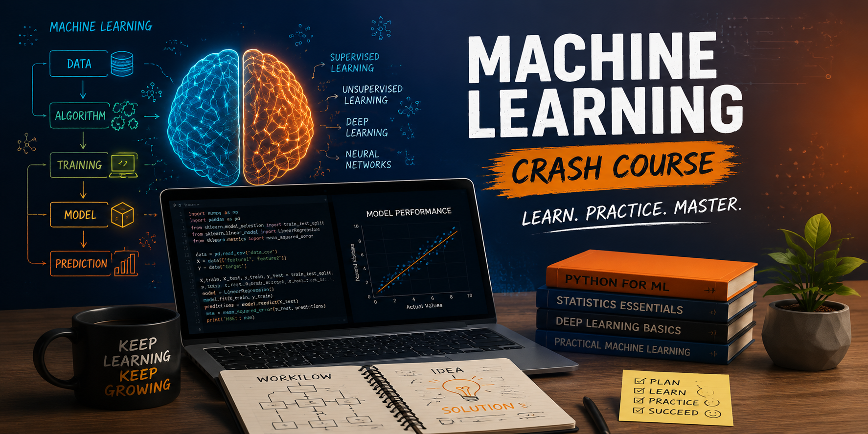 Machine Learning Crash Course: A Beginner's Guide